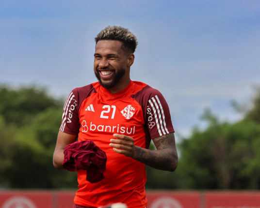 À espera de Fernando, Inter se reapresenta e começa preparação para o jogo contra o Vasco