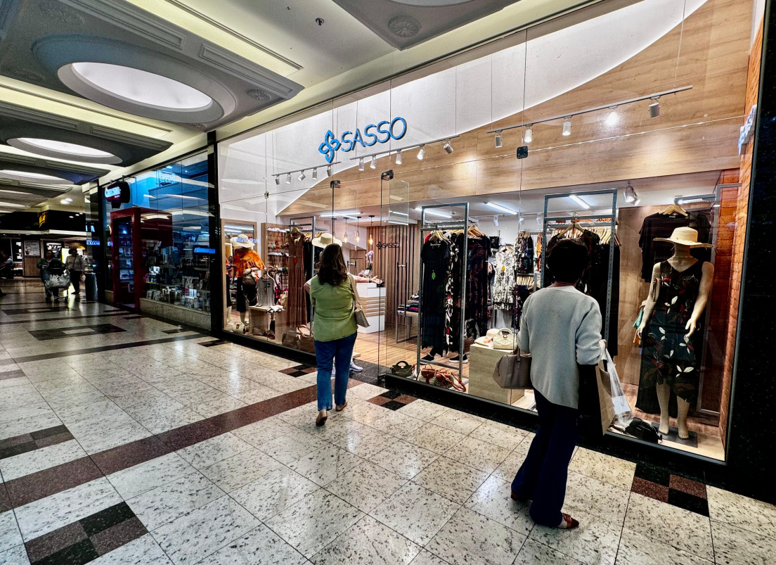 Ponto no Bourbon Country no fluxo do hipermercado e vitrine despertam atenção | PATRÍCIA COMUNELLO/ESPECIAL/JC