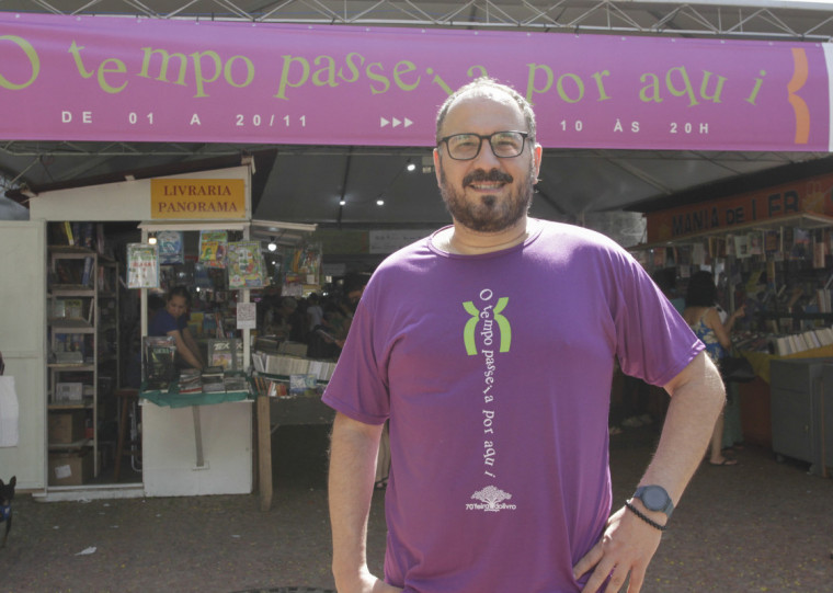 Maximiliano Ledur, presidente da Câmara Rio-grandense do Livro