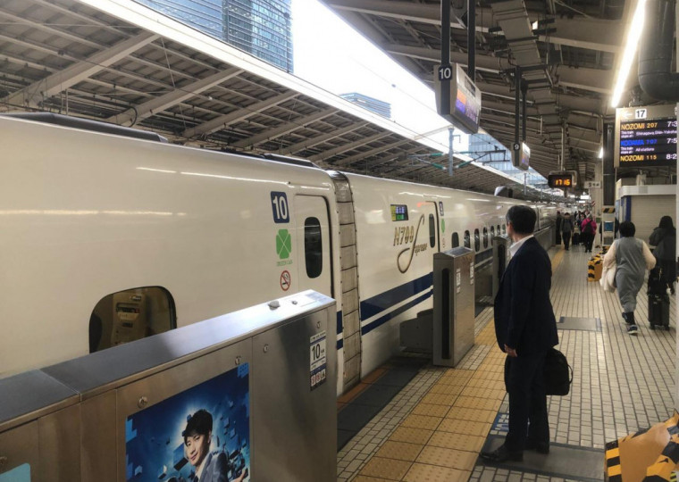 De Shinkansen, o trem-bala japonês, comitiva do RS partiu para o primeiro compromisso no Japão