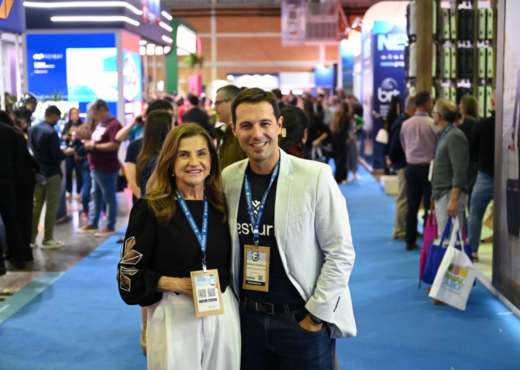 Marta Rossi e Eduardo Zorzanello avaliam que impacto do evento é significativo para as cidades vizinhas 