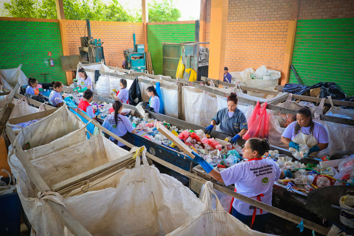 Um dos projetos da Braskem é o Ser+, que atua em cooperativas | Marcos Nagelstein/Divulgação/JC