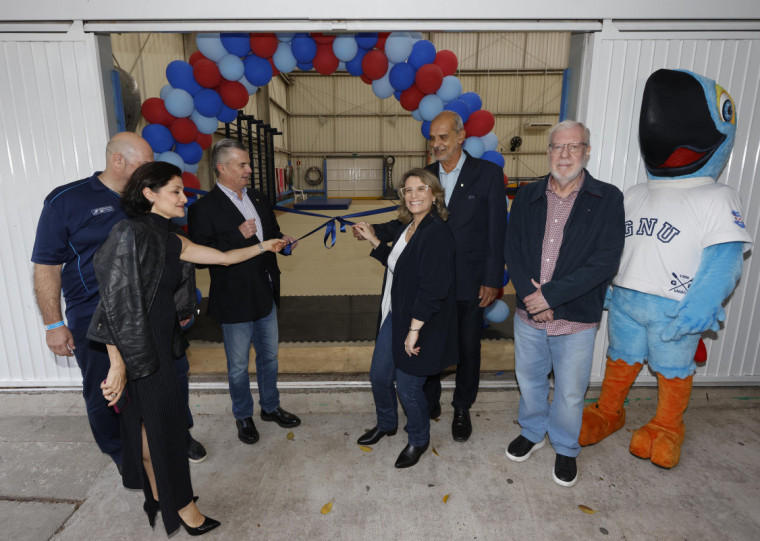 Sonhado por gerações, a ginástica rítmica do clube ganhou um espaço para chamar de seu 