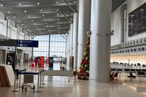 Aeroporto de Porto Alegre abre check-in doméstico nesta quarta
