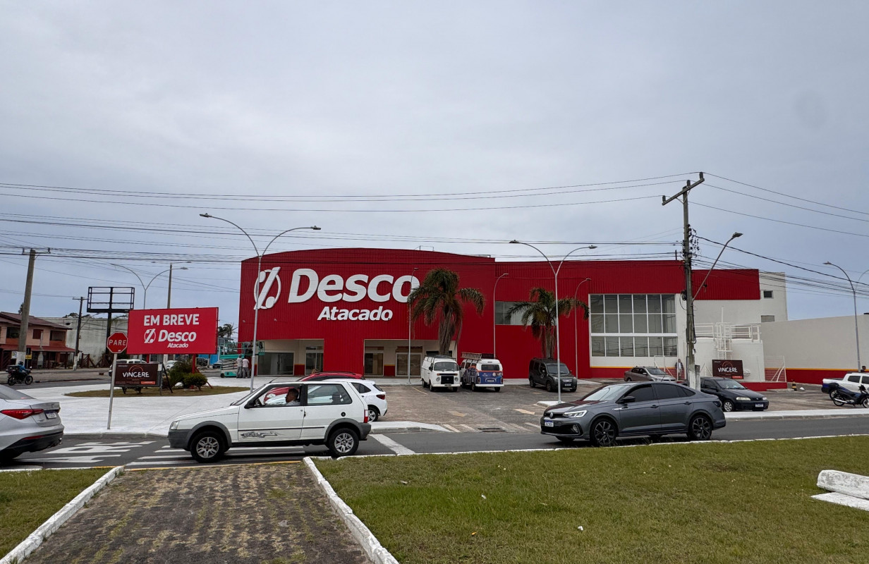 Atacarejo Desco abrirá em 12 de dezembro em ponto que fica bem em frente ao rio Tramandaí | PATRÍCIA COMUNELLO/ESPECIAL/JC