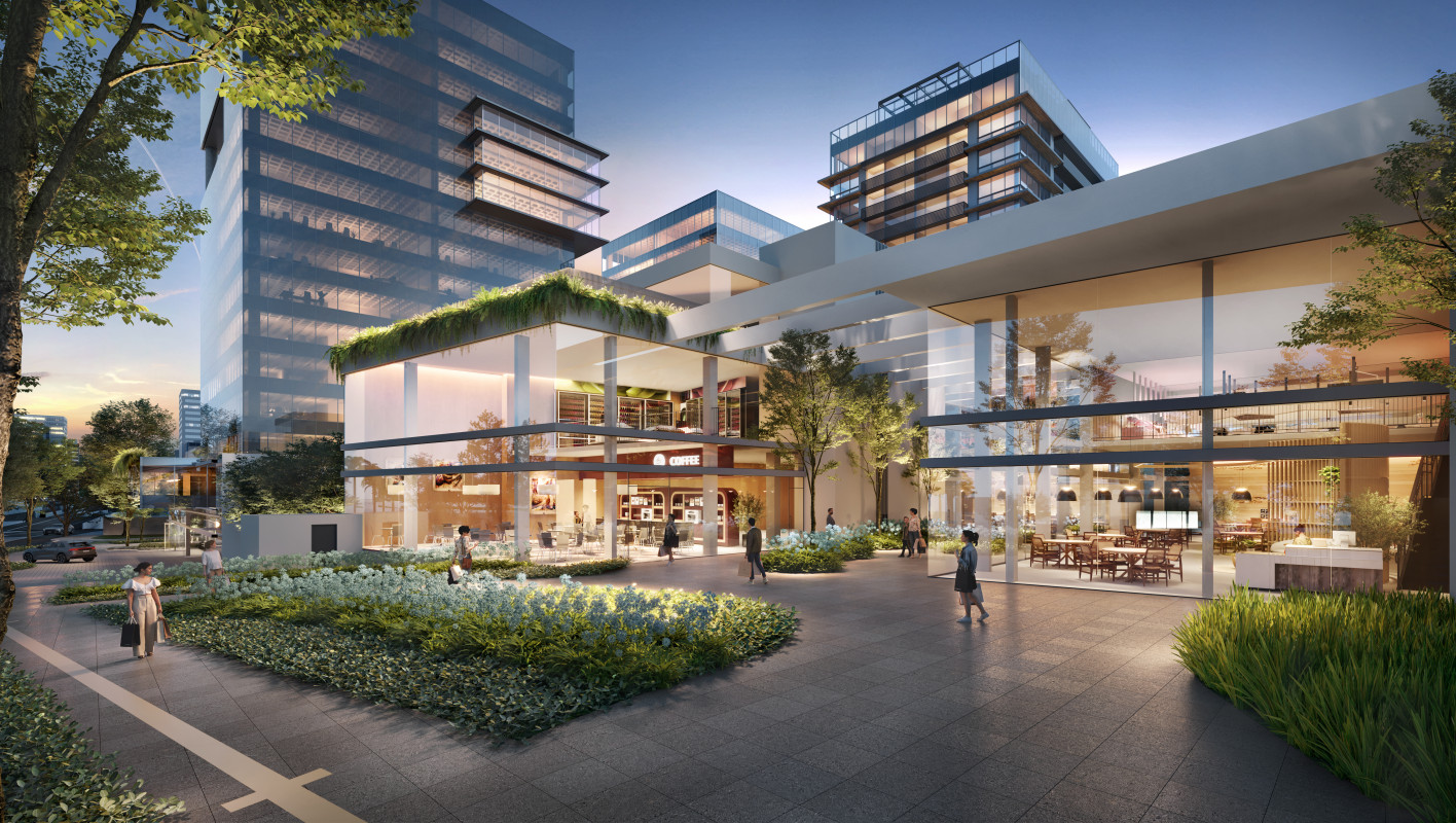 Projeto do futuro Bordaza Shopping e torres foi desenvolvido por Roseli Melnick, Spol e Hanazaki | BORDAZA SHOPPING/DIVULGAÇÃO/JC