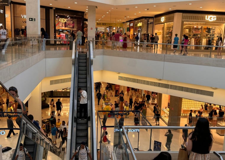 Shoppings registaram grande fluxo na sexta-feira e no sábado, caso do Iguatemi Porto Alegre