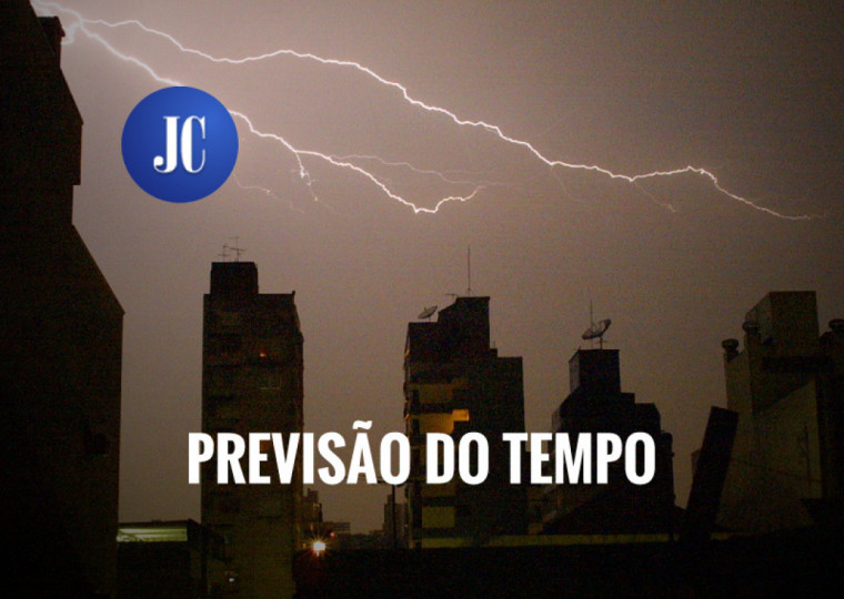As condições meteorológicas indicam acumulados de precipitação entre 40 e 50 milímetros