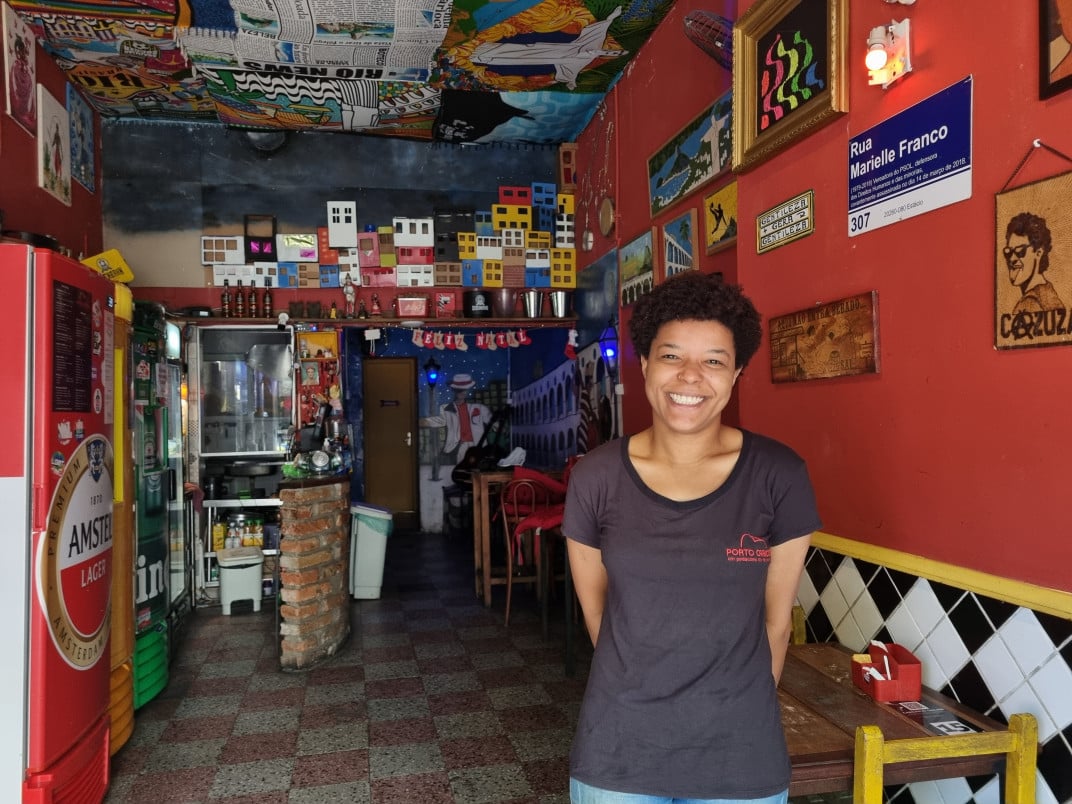 Joicy Modesto comanda o Porto Carioca na Cidade Baixa há 13 anos | JÚLIA FERNANDES/ESPECIAL/JC