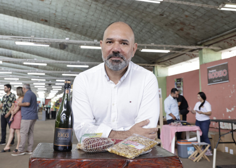 Carlos Siegle de Souza, presidente CEASA/RS. Abertura do espa&ccedil;o para agroind&uacute;stria dentro de CEASA/RS (Centrais de Abastecimento do Rio Grande do Sul)

