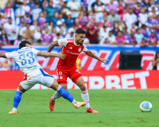 Na despedida da temporada, Inter é goleado pelo Fortaleza e deixa o G-4