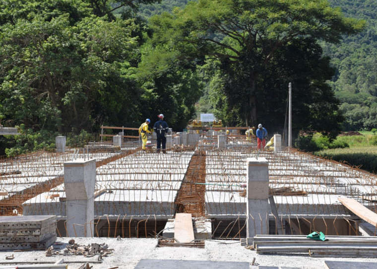 Estrutura terá um metro de altura a mais do que a antiga passagem