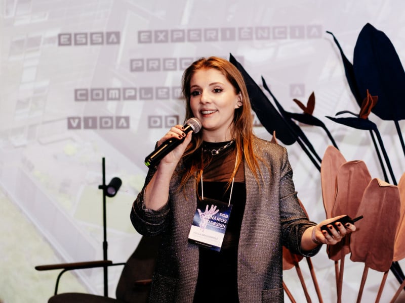 Paula Bragagnolo, fundadora e diretora criativa da PGB Intelig&ecirc;ncia Foto: NATALIA TEIXEIRA/DIVULGA&Ccedil;&Atilde;O/JC