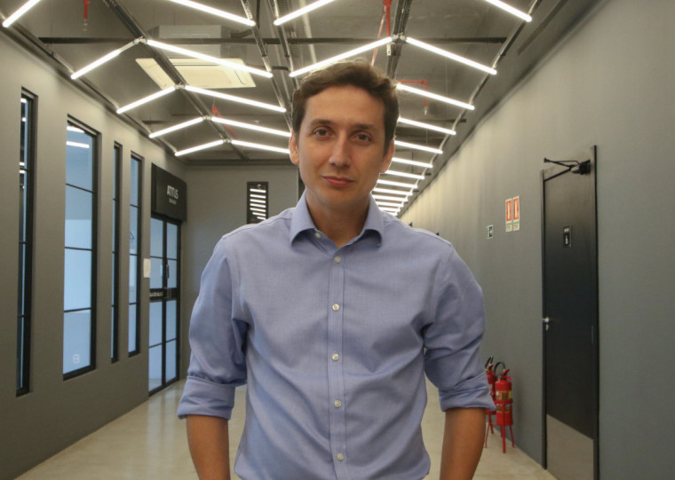 Geromel esteve em Porto Alegre para participar do AI Day, realizado pelo Instituto Caldeira