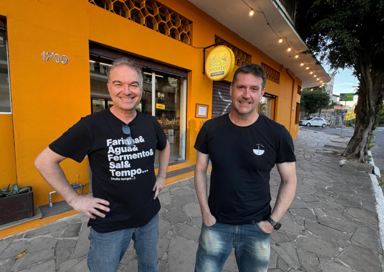 Sócios-fundadores Maggi e Bonini (dir.) querem criar nova história onde foi a Caverna do Ratão