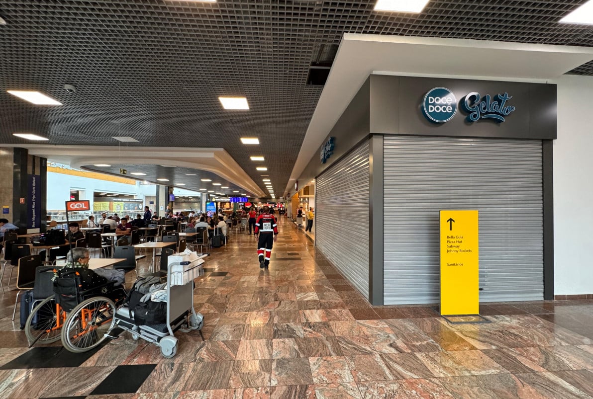 Gelateria Doce Doc&ecirc; &eacute; uma das novidades e montou ponto na pra&ccedil;a de alimenta&ccedil;&atilde;o do terminal | PATR&Iacute;CIA COMUNELLO/ESPECIAL/JC