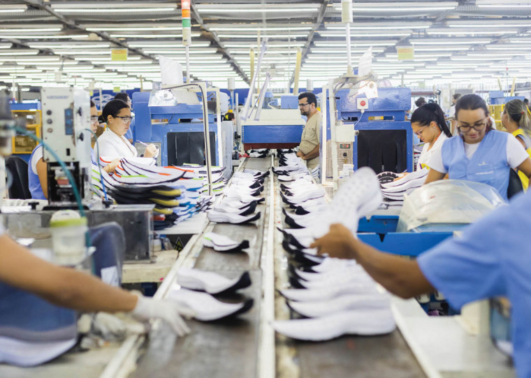 Mapa Econômico do RS 2024 - Região Metropolitana - Abicalçados