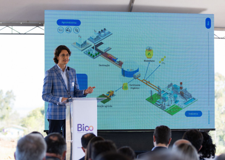 Diretor-executivo da Bioo, Maurício Cótica destaca a infraestrutura necessária para implantar o projeto