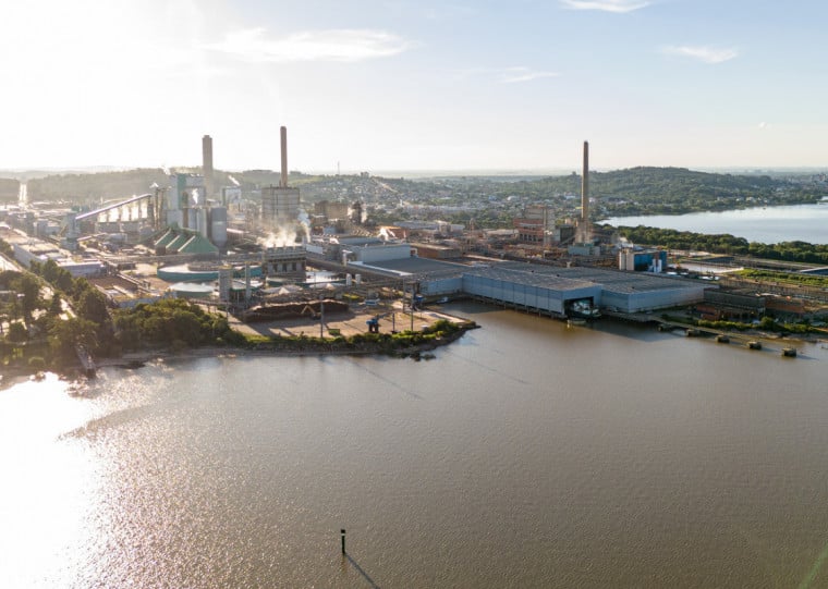 Celulose da CMPC representa 85% da receita de exporta&ccedil;&otilde;es em Gua&iacute;ba