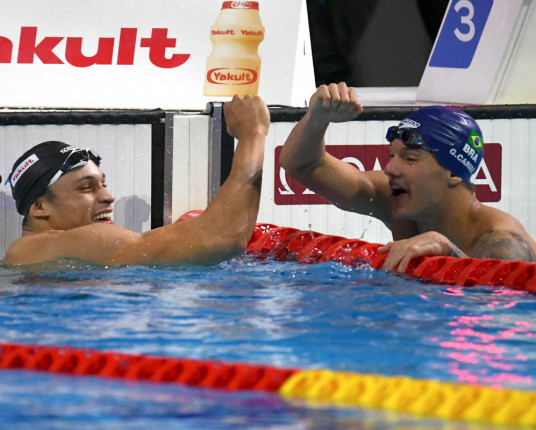 Caribé é 2º nos 50m livre e fecha Mundial de piscina curta com duas pratas