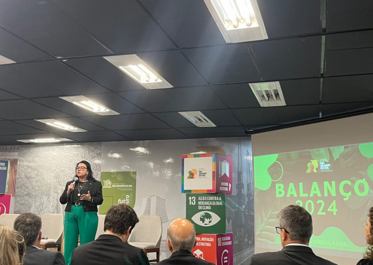 Secretária do Meio Ambiente e Infraestrutura, Marjorie Kauffmann, apresentou balanço da pasta nesta segunda-feira