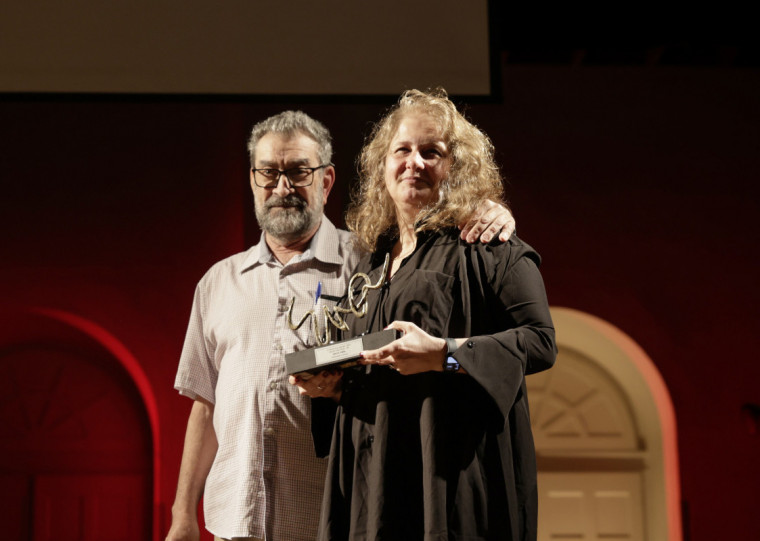Antonio Hohlfeldt e Letícia Vieira