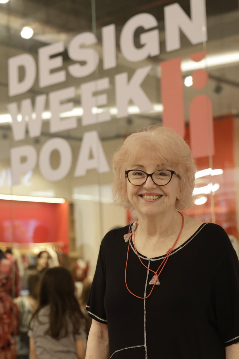 Renata Rubim na inauguração da sede da Design Week POA, no Pontal Shopping | TÂNIA MEINERZ/JC