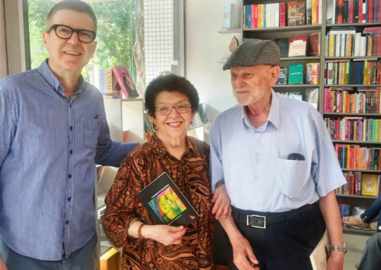 Obra da gaúcha será capa de lançamento literário O elogio do encontro, de Armindo Trevisan e Celso Gutfreind