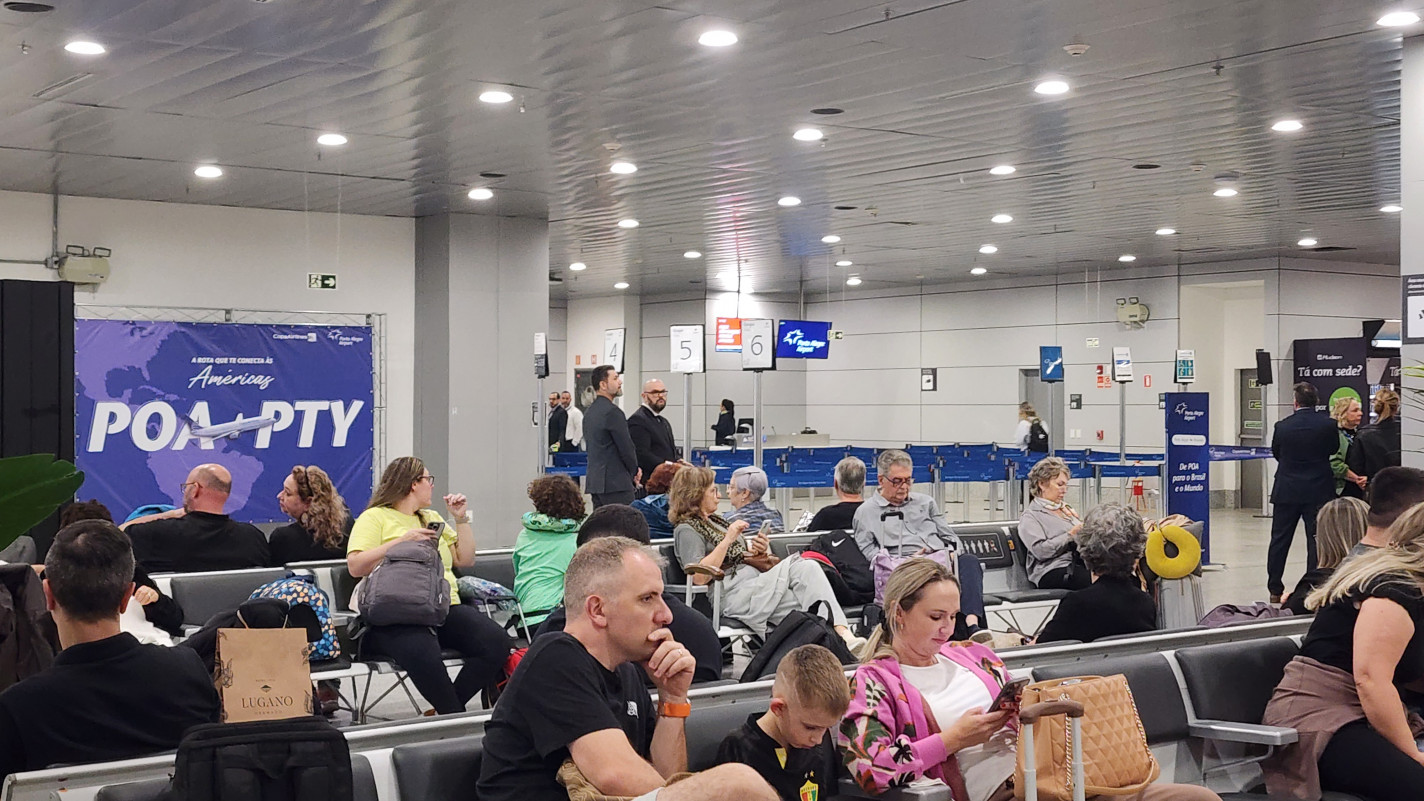 Movimento voltou ao embarque internacional, com passageiros para destinos no exterior | FRAPORT BRASIL/DIVULGAÇÃO/JC