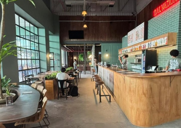 A Cervejaria Salvador abriu no boulevard gastronômico, nova área do Gravataí Shopping