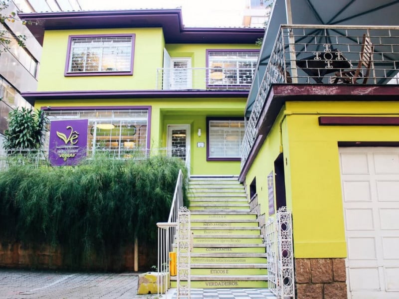 Restaurante V&ecirc; Emp&oacute;rio Vegano em Porto Alegre na avenida Lageado, n&ordm; 1265 Foto: INSTAGRAM/REPRODU&Ccedil;&Atilde;O/JC
