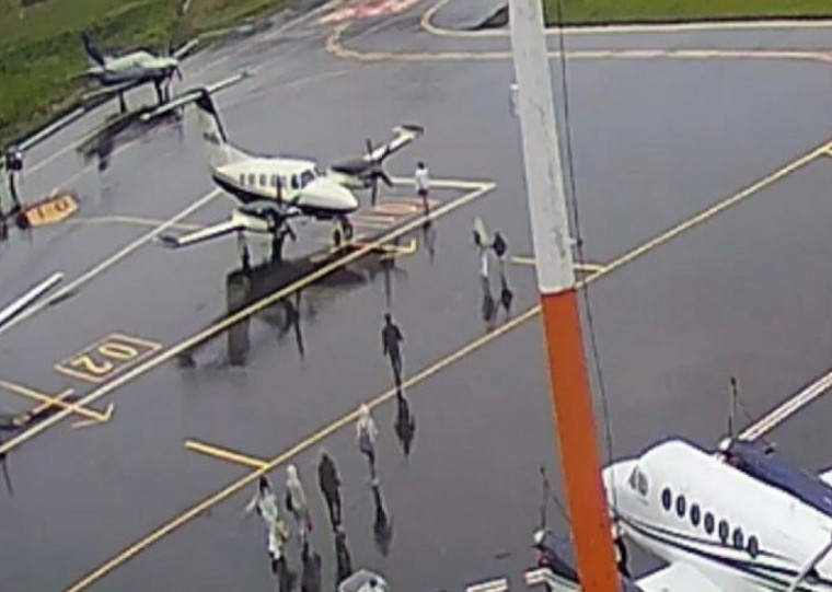 A Infraero confirmou os dados da aeronave que caiu em Gramado na manhã deste domingo (22)