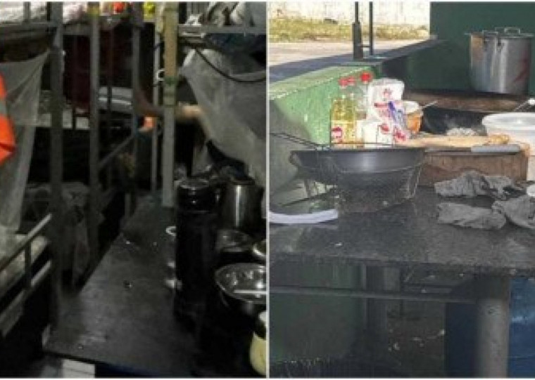 Operários trabalhavam nas obras da fábrica da montadora de carros elétricos BYD, no município de Camaçari, localizado na região metropolitana de Salvador 