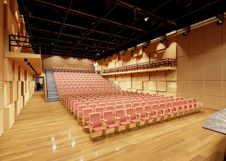 Projeto do Teatro Bancários RS, previsto para ser inaugurado no segundo semestre de 2025