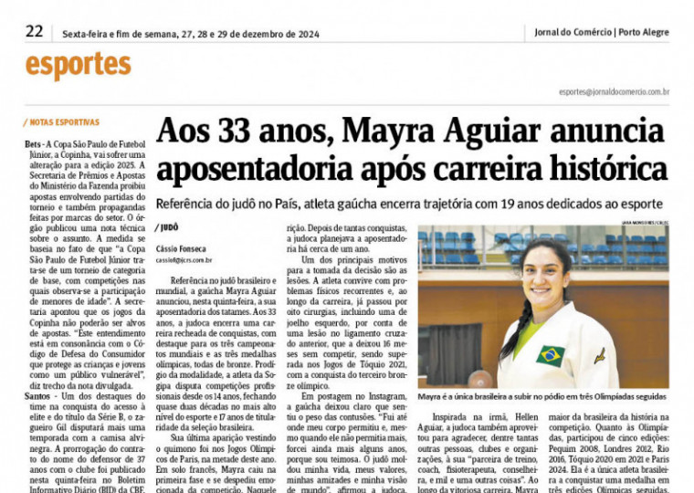 Página Mayra Palavra do Leitor