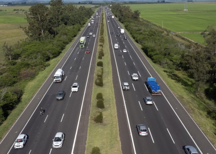  ERS-477, em Santo Antônio da Patrulha, apresenta o segundo maior fluxo, com 5.569 mil