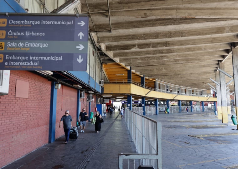 Na manhã desta quinta-feira (2), o movimento no terminal era considerado calmo