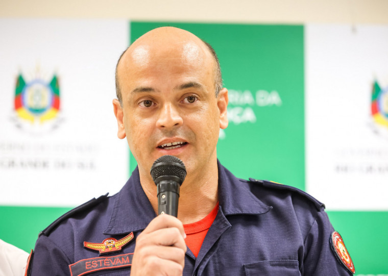 Coronel Eduardo Estêvam Camargo Rodrigues, comandante-geral do CBMRS