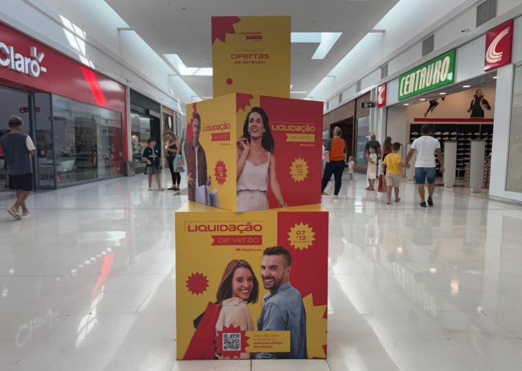 Villagio Caxias abriu a campanha com mais de 40 lojas do mix até domingo