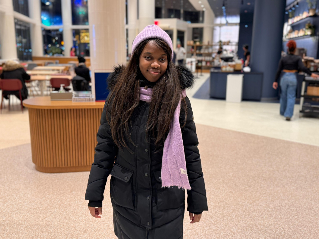 Estudante Christie migrou a conta par o banco e usar a estrutura reservada para fazer atividades | PATR&Iacute;CIA COMUNELLO/ESPECIAL/JC