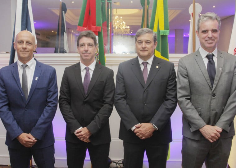 Roberto Corrêa da Silva, André Saraiva Adams, Luiz Augusto Portal e Roberto Majó de Oliveira