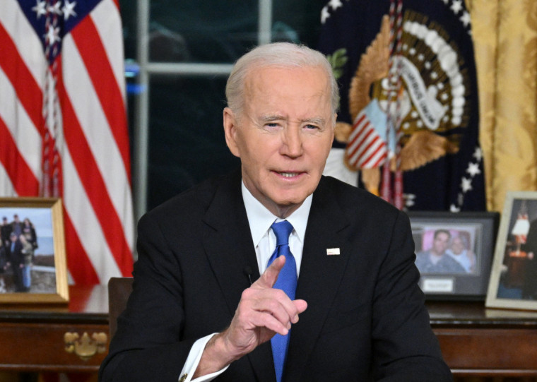 Democrata evitou exaltar seu legado presidencial, e enraizou sua própria experiência na vida pública no contexto da democracia