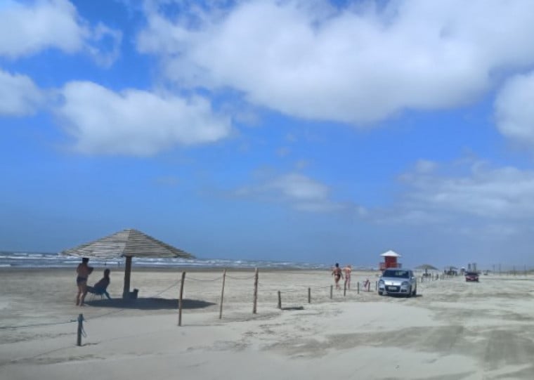 Os dois pontos analisados pela Fepam em São José do Norte indicam locais próprios para banho