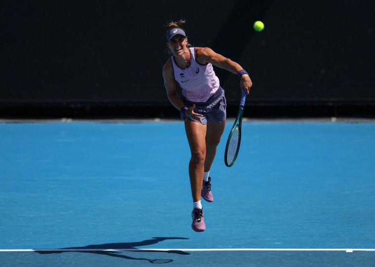 A brasileira e a sua dupla começaram atrás em todos os sets disputados