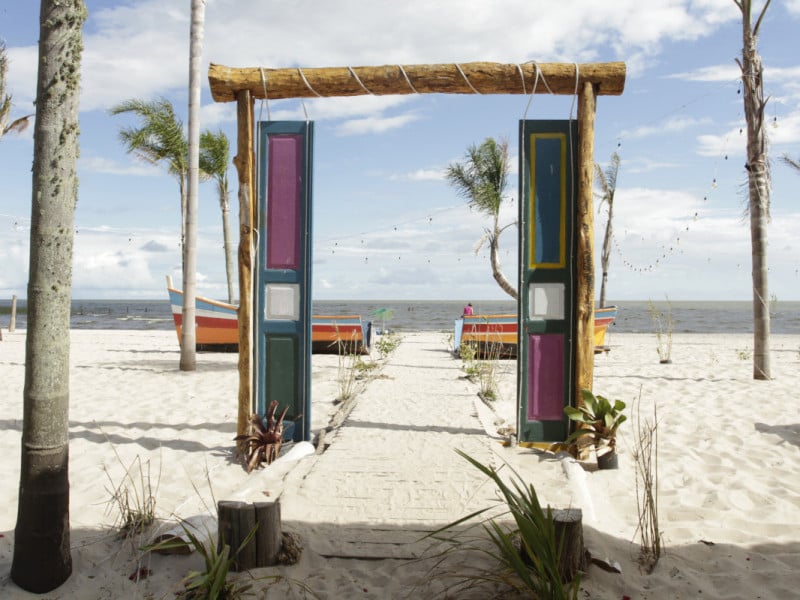 O Parador da Lagoa comporta at&eacute; 1 mil pessoas Foto: EVANDRO OLIVEIRA/JC