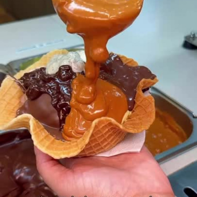 Na Gelf's a cobertura pipoca com caramelo caiu no gosto da freguesia  | Gelfs/Divulga&ccedil;&atilde;o/JC