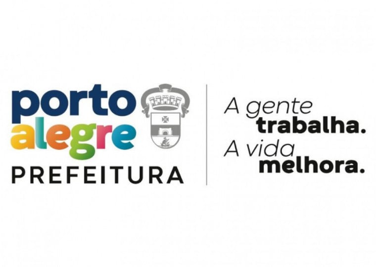 Novo logo da prefeitura traz mais cores à palavra "alegre", mas mantém tipografia