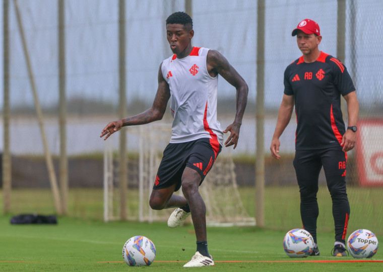 Colorado de Vitão encerrou a preparação ontem, no CT Parque Gigante