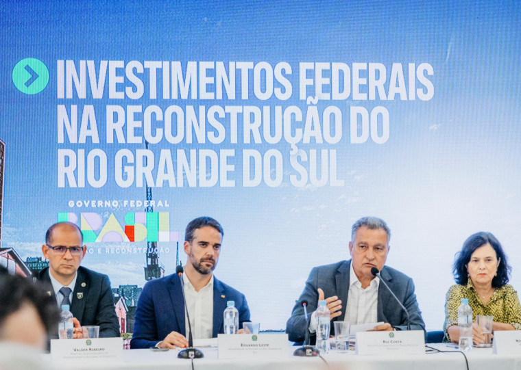 Ministro apresentou balanço das ações federais para reconstrução do Estado