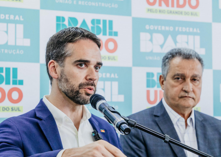 Governador gaúcho participou de balanço de ações para reconstrução do RS promovido pelo ministro da Casa Civil, Rui Costa (PT)